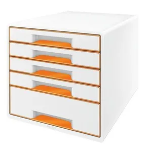 Stolný organizér Leitz WOW, metalická oranžová